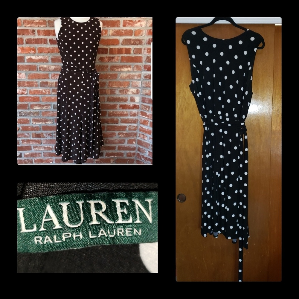 Ralph Lauren Polka Dot "Pretty Woman" Dress